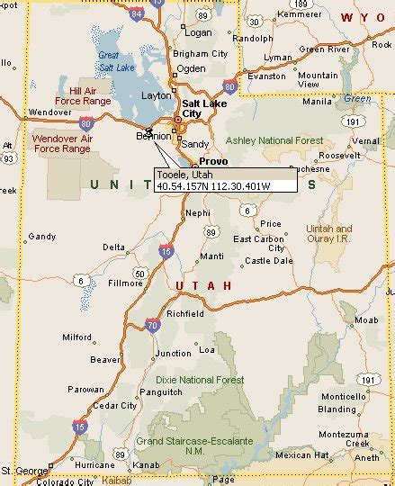 Tooele, Utah Map 4