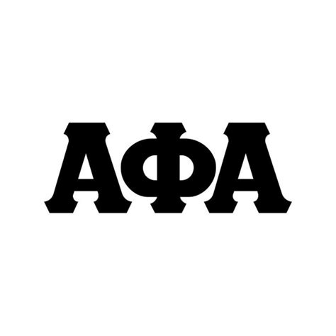 Alpha Phi Alpha Big Greek Letter Window Sticker Decal SALE $8.95 ...