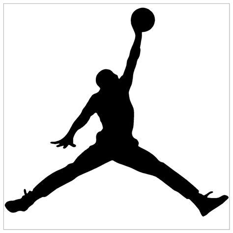 Michael Jordan Dunk Silhouette at GetDrawings | Free download