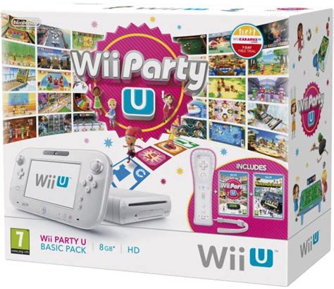 Nintendo Wii U White 8G Wii Party U Bundle