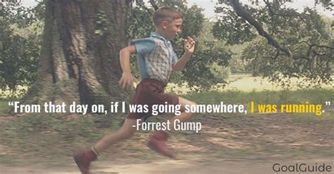 Forrest Gump's Inspirational Quote | Forrest gump quotes, Inspirational ...