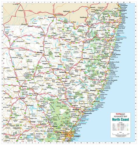 Map Of Nsw Coastal Towns - Twyla Ingeborg