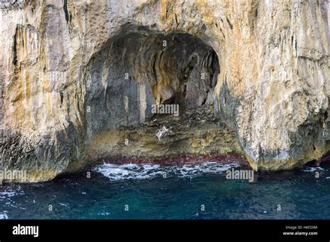 White Grotto Isle of Capri Italy Stock Photo - Alamy