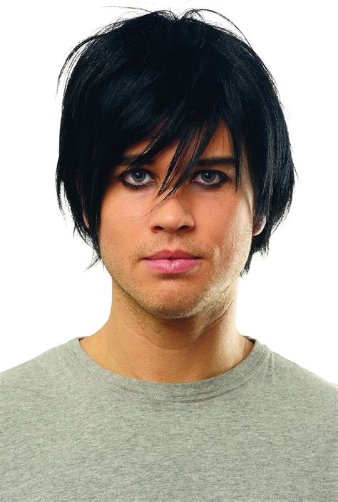 Costume Culture Men's Emo Wig, Black, One Size: Amazon.ca: Clothing ...