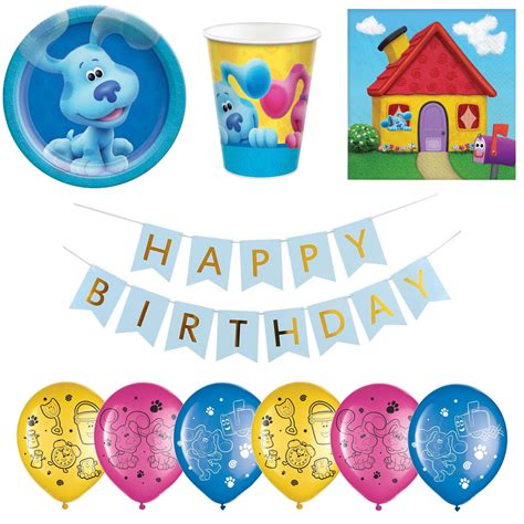 Blue's Clues Party Essentials for 8 - SAVE 25% – Build a Birthday NZ