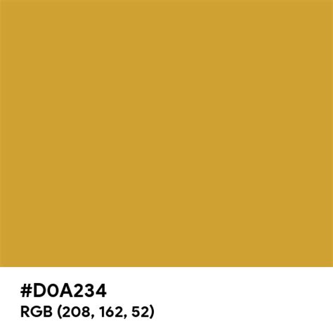 Bronze CMYK color hex code is #D0A234