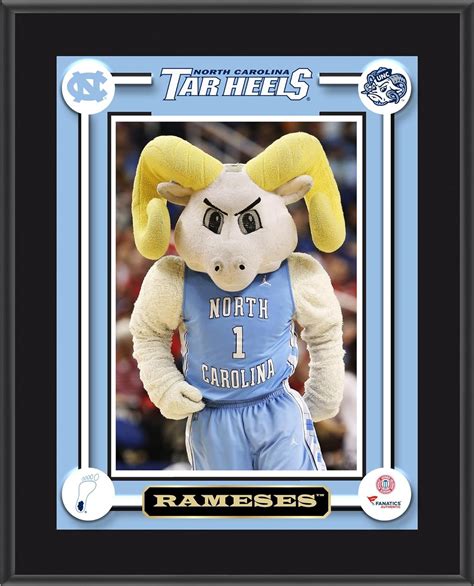 North Carolina Tar Heels Rameses Mascot Sublimated 10.5" x 13" Plaque ...