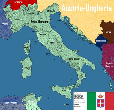 Kingdom of Italy : r/imaginarymaps