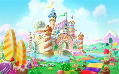 Heehee I would LOVE to live in Candy Land | Candy castle, Candyland ...