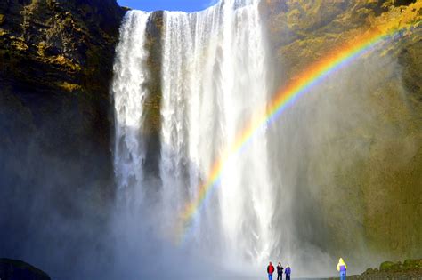 The Beautiful Skógafoss Waterfall in South-Iceland and the Legend of ...