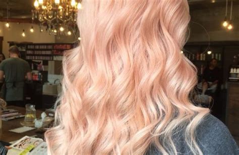 London Hairdressers: Peach Hair Colour Trend - Live True London