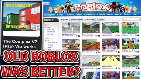 my favourite old roblox games in 2011 - YouTube