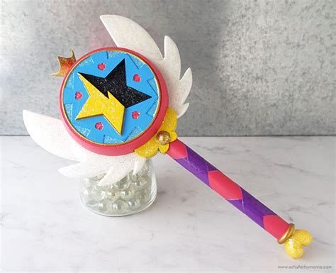 DIY Star Butterfly Wand | artsy-fartsy mama