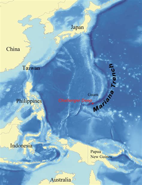 Mariana Trench - Simple English Wikipedia, the free encyclopedia