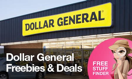 Dollar General Weekly Freebies & Deals (4/3-4/9)