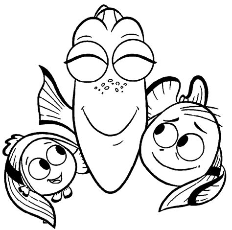 Baby Dory Coloring Pages Printable