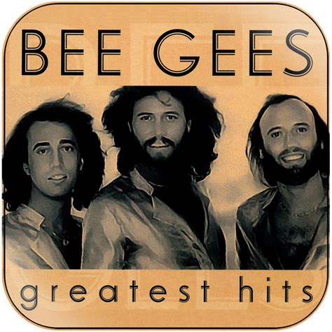 Bee Gees Greatest Album Cover Sticker Album Cover Sticker