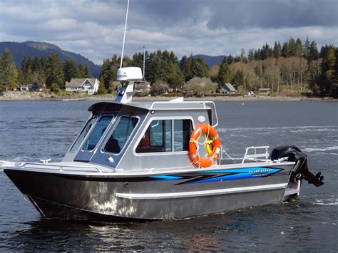 20' Bowen Aluminum Cabin Boat by Silver Streak Boats