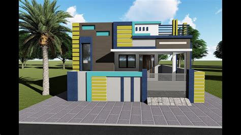 Front Elevation Design Single Floor Photos - Design Talk