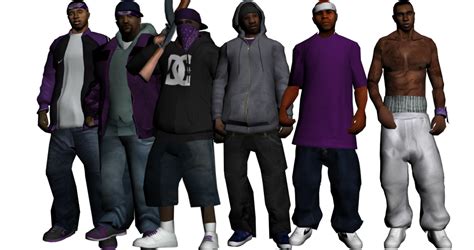 Ballas From Gta 5 Skin 3 For Gta San Andreas