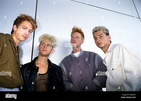 Depeche Mode in 1983. | usage worldwide Stock Photo - Alamy