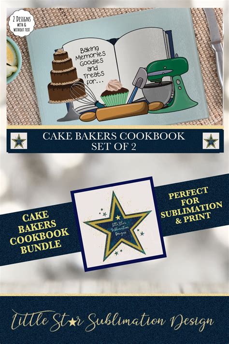 Cake Bakers Cookbook Designs