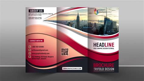 Tri Fold Brochure Template Psd