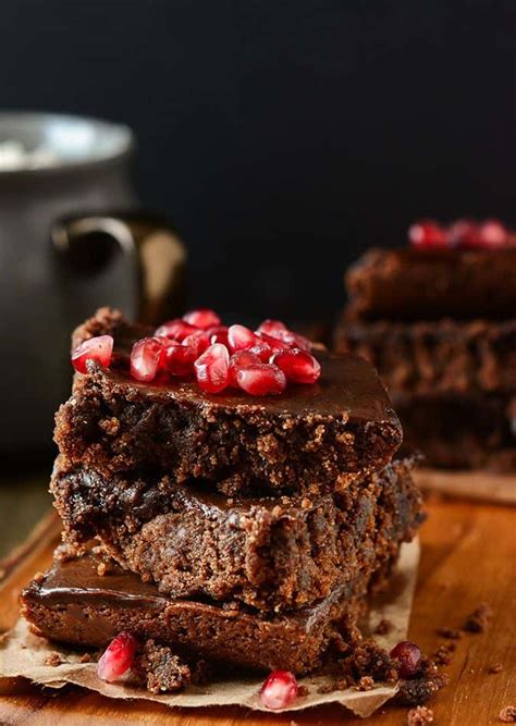 Gluten-Free Vegan Carob Brownies | Healthier Steps