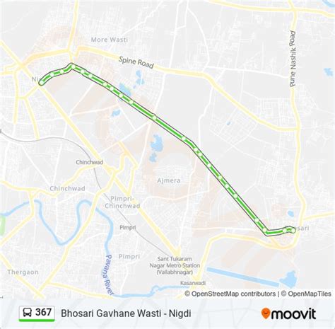 367 Route: Schedules, Stops & Maps - Bhosari Gavhane Wasti (Updated)