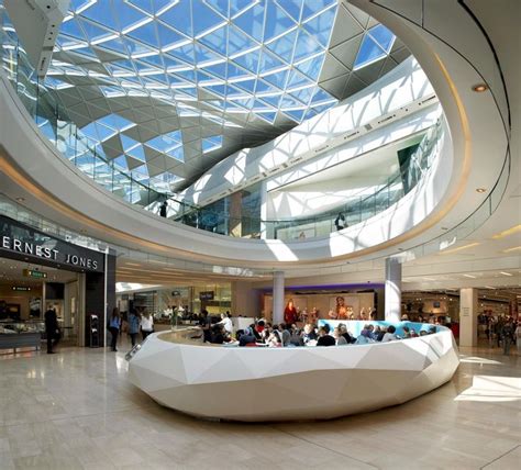 Shopping mall interior, Atrium design, Skylight design