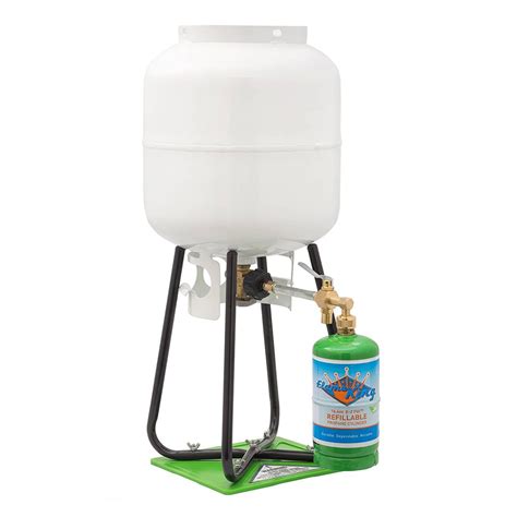 1 lb Refillable Propane Cylinder with Refill Adapter Kit (Ships Empty ...