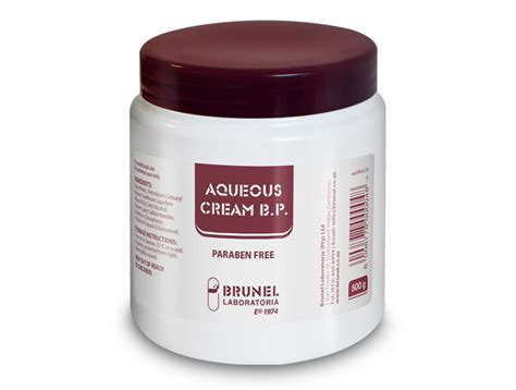 Aqueous Cream B.P. – 500 g – Brunel Laboratoria