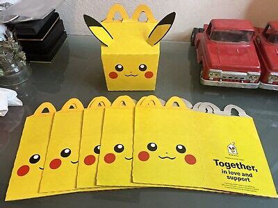 5 MCDONALD’S POKÉMON Pikachu Happy Meal Box 2022 Brand New £4.58 ...