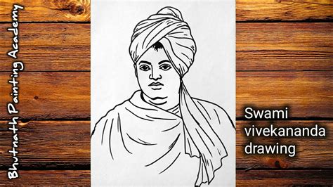 Swami Vivekananda Drawing