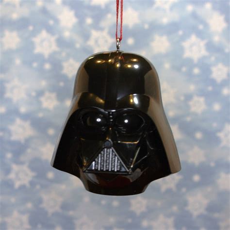 Star Wars Darth Vader Bust Christmas Ornament by ReGeekery on Etsy