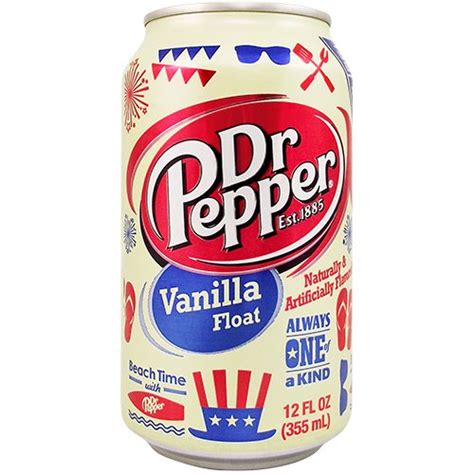 Dr Pepper Vanilla Float 355ml Can – Snack Plug UK