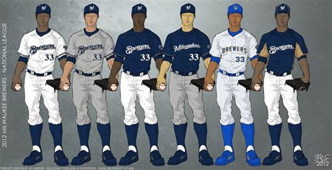 Milwaukee Brewers 2012 Uniforms | Uniforms o be worn for the… | Flickr