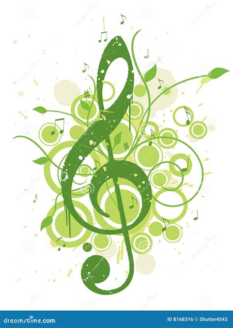 Refreshing Spring Music Background Stock Vector - Illustration of ...