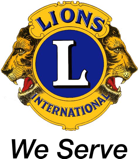 Lions Logo | Lions international logo, Lions international, Lion