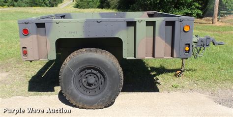 2013 U.S. Military M-1102 utility trailer in Longview, TX | Item DE9617 ...