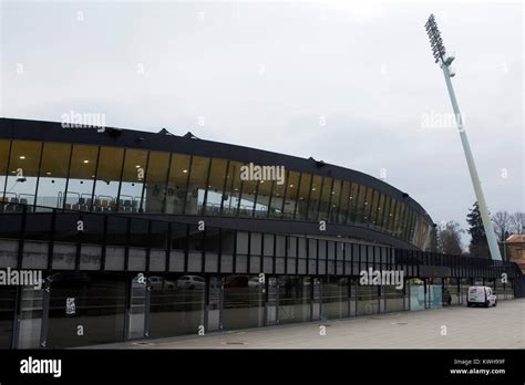 Ljudski vrt, the home stadium of NK Maribor football club in Maribor ...