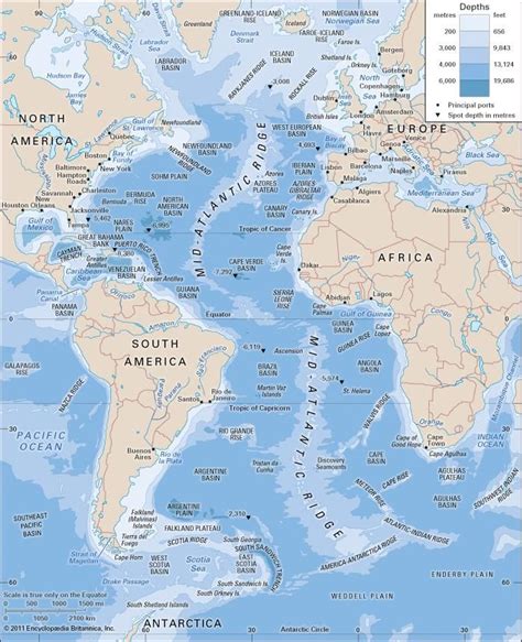 Atlantic Ocean | Definition, Map, Depth, Temperature, Weather, & Facts ...