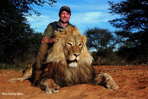 African lion hunting safari packages South Africa with the experts