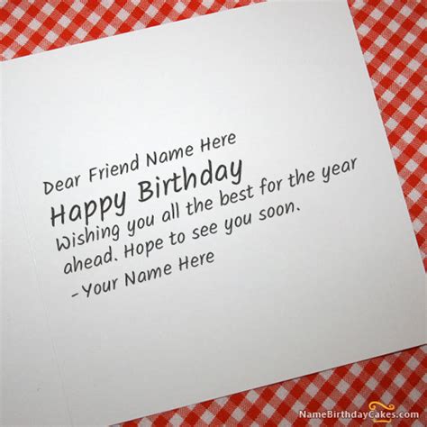 What To Write In A Birthday Card For Your Friend - Birthday Wishes