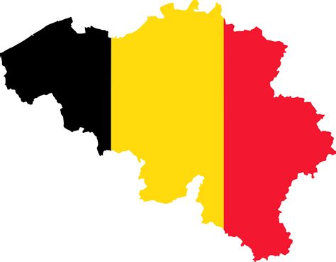 Belgium Map Flag transparent PNG - StickPNG