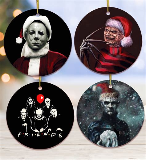 Horror Movie Ornament Bundle | Etsy