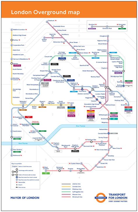 What's the reason behind new London Overground line names? Tube map ...