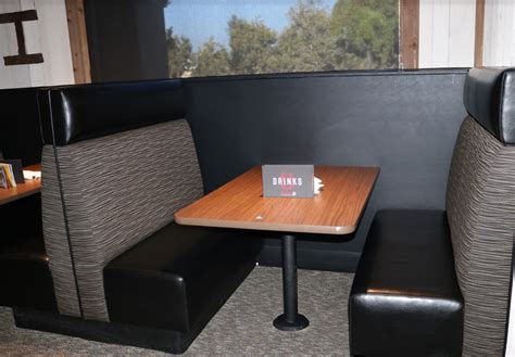 Black Angus restaurant custom seating done by SCI Custom Millwork ...