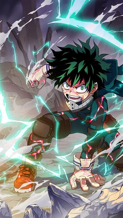 Midoriya, anime, deku, epic, one for all, HD phone wallpaper | Peakpx