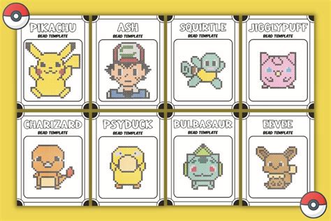 Free Pokemon Perler Bead Patterns For Kids